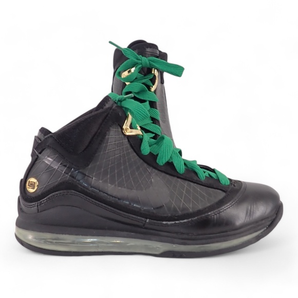 Nike Air Max LeBron James Men's Shoes Size 8.5 Black High Tops 375664-001 - Picture 4 of 16